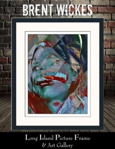 Brent Wickes The Faceless Few S/N L/ED Giclee on Paper Custom Framed - Picture 1 of 3