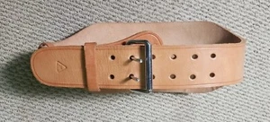 Cinturón Bronceado Levantamiento de Pesas 4" Soporte para Espalda Gimnasio Ejercicio Culturismo Entrenamiento-Talla M - Imagen 1 de 13
