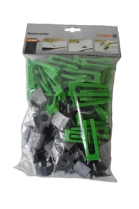 Meister Clips + Keile Nivellier System Fliesen 100 Stück Abstandhalter - Bild 1 von 2