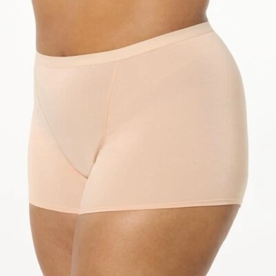 Shear Protection Leak Resistant Boyshort Size XL Light Peach Everday Wear Lounge - Изображение 1 из 4