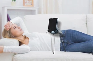 Adjustable Tablet Stand Universal Smartphone Mount Holder Bed Sofa Kindle iPad - Picture 1 of 9