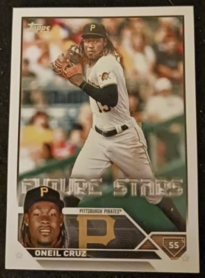Oneil Cruz 2023 Topps Series 1 Future Stars #285 Pittsburgh Pirates - Image 1 of 2