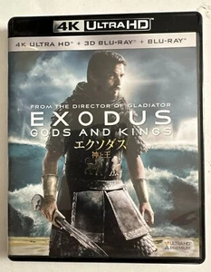 New EXODUS Gods and kings 4K ULTRA HD UHD + 3D Blu-ray Japan - Picture 1 of 3