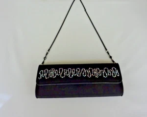 Vintage St. John Clutch Purse Black - Picture 1 of 6