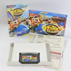 CRASH BANDICOOT Bakusou Nitro Cart Gameboy Advance Nintendo 2084 gba - Picture 1 of 10