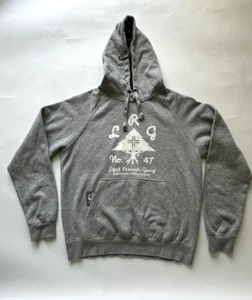 Lifted Research Group LRG Heather Gray Camo Hoodie Pullover Medium M A133015 - Picture 1 of 12