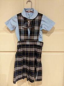 Cookies School Uniform Pleated Jumper Dress 4T w/Tie & French Toast shirt new$65 - Picture 1 of 3