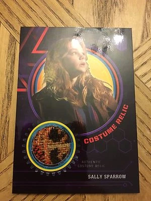 Topps Doctor Who Extraterrestrial 2016 Purple Costume 46/50 Sally Sparrows Coat - Image 1 of 2