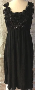 Little Black Dress LBD Daytrip Buckle Cocktail Party Black Sundress Size S ~ EUC - Picture 1 of 8
