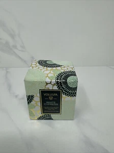 Voluspa White Cypress Coconut Wax Blend Petite Pedestal Candle 72g/2.5oz New - Picture 1 of 7