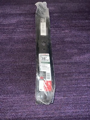 TROY BILT  38IN. Lawn Mower Blades 942-0610  742-0610 . 2PC Blade Set New - Image 1 of 4