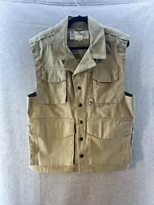 Chaleco Safari Tilley Durables Pesca Fotógrafos Excursión Beige Para Hombre Talla M - Imagen 1 de 7