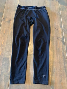Old Navy Active Go Dry Boy's Athletic Workout Black Regular Leggings L (10/12) - Picture 1 of 7