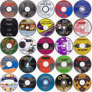 ¡Elige 24 de 125 títulos de juegos (menos de $1.50 ea) con billetera de 24 CD/DVD GRATIS! - Imagen 1 de 6