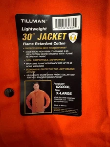 xl Tillman Welding Jacket Flame Retardant Large 30" 6230Dxl Long Sleeved - Picture 1 of 7