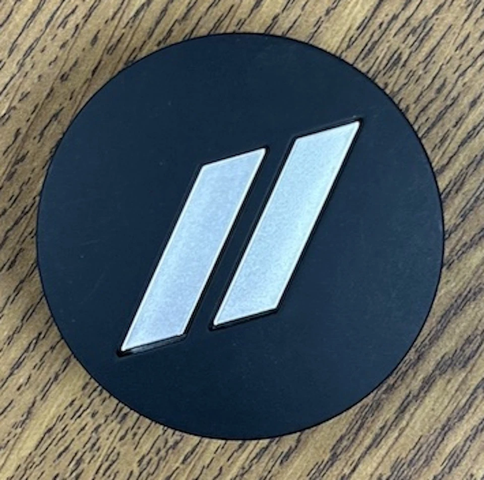 2 1/2" Dodge Challenger, Charger, Durango Matte Black Center Cap #6CZ27RXFAA x1 - Image 1 of 1