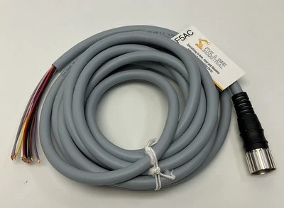 Molex Woodhead 1200948126 M23 12-Pole Female Single-End Cable, 5M BG20881-M050 - Image 1 of 4