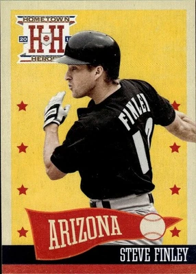 2013 Panini Hometown Heroes #223 Steve Finley - Image 1 of 2