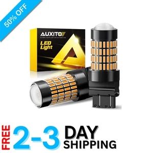 Ultra Bright 3157 Amber LED Bulbs - 30,000 Hours Lifespan, Easy Plug & Play - Bild 1 von 10