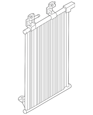 Enfriador de aceite de transmisión automática genuino Nissan 21606-9FV0B Foto 1 de 2