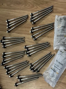 IronRidge FlashFoot Hardware Screws Qty: 43 FM-FF2-LGHW  For Solar Panel - Picture 1 of 3