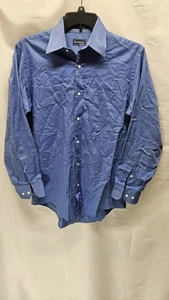 Herren Chas Reed by Enro Größe 15/33 blaues Langarmhemd - Bild 1 von 4