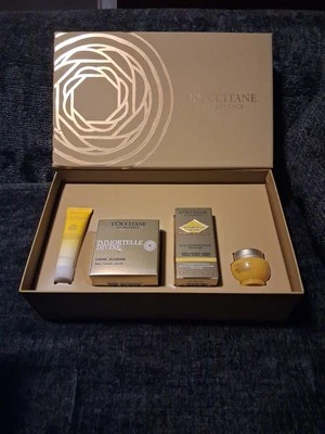 L'Occitane Immortelle Divine Collection 4 Piece Set New In Box - Image 1 of 2