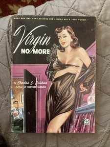 Sleaze gga digest Vintage Pb, Virgin No More by Colohan, Quarter 53, 1949, SVG - Bild 1 von 6