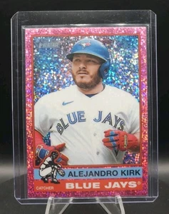 Topps Heritage 2025 cromo rosa brillante - Alejandro Kirk #489 SP Blue Jays - Imagen 1 de 3