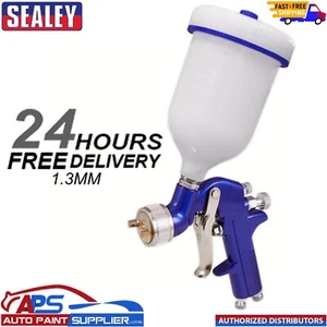 Sealey S713G Gravity Feed Spray Gun 1.3mm Set-Up - Picture 1 of 9