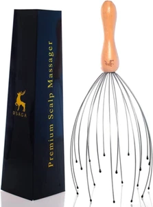 USAGA 20 Fingers Head Massager Head Scratcher Scalp Massager for Head Body Relax - Picture 1 of 12