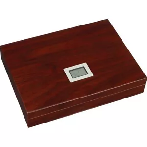 B&F GFHUM1 Kassel Cedar Lined Humidor with Digital Hygrometer - Picture 1 of 2