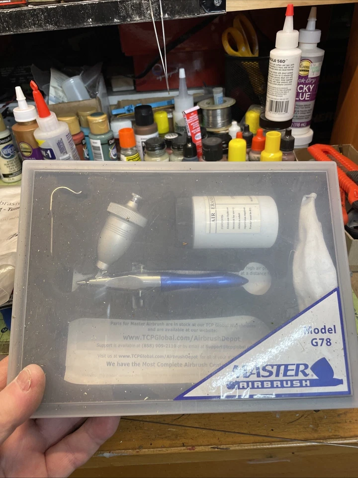 Master Airbrush Airbursh Sandblaster Air Eraser Glass Etcher With a How to
