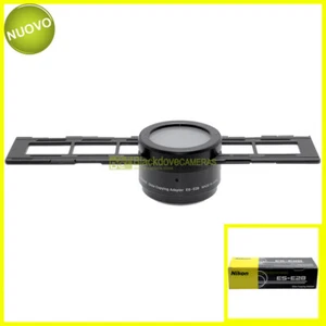 Nikon ES-E28 Slide Copying Adapter Duplicatore pellicole-diapositive per Coolpix - Imagen 1 de 6