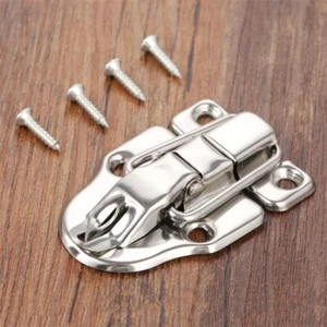 Zinc Alloy Chest Suitcase Case Hasp Catch Clasp Jewelry Box Buckles Toggle Latch - Picture 1 of 12