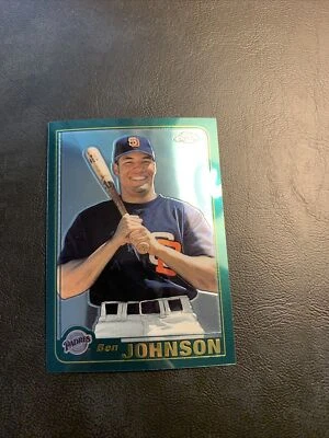 Cb51c 2001 Topps chrome traded￼ T 179 Ben Johnson San Diego padres￼ - Image 1 of 2