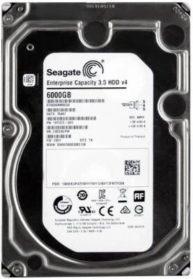FESTPLATTE SEAGATE ST6000NM0034 6TB 7200U/min 128MB SAS-3 3.5" - Bild 1 von 3