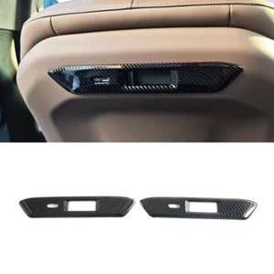 Cubierta de puerto de carga USB de asiento delantero de fibra de carbono para BMW X3 2025 2026 2027 - Imagen 1 de 8