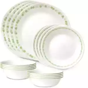 Juego de vajilla de vidrio Corelle 16 piezas Spring Blossoms Vitrelle servicio para 4NUEVO - Imagen 1 de 2
