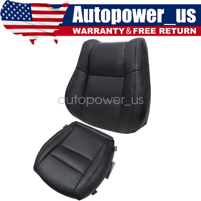 New For Dodge Durango 2011-2018 Passenger Bottom + Top Replacement Seat Cover Foto 1 de 4