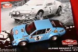 Alpine Renault A310 1800 #5 Rallye Monte Carlo 1975 Therier Vial 1/43 Ixo Altaya - Picture 1 of 1