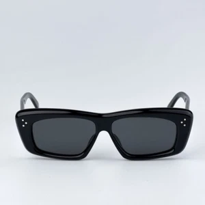 Celine Women Sunglasses Black Black Rectangle CL40259I 01A BRAND NEW - Picture 1 of 11