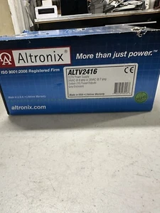 New Altronix ALTV2416 CCTV Power Supply, 16 Fused Outputs, 24VAC @ 8a 28VAC @7a - Picture 1 of 12