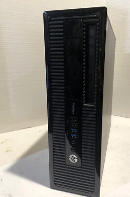 HP ProDesk 400 G1 Desktop (Intel Core i5 4th Gen 3.3GHz 8GB 500GB Win 10) - Image 1 of 4