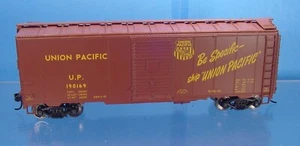 HO UNION PACIFIC 40' ACERO 1937 AAR BOX CAR UP #190169 WALTHERS RTR 910-2711 - Imagen 1 de 3