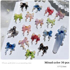 Nail Art Bowknot Resin Drill Nails Decoration Multi-Colored Manicure Accessories