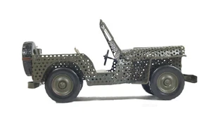 1945 Willys CJ-2A Overland Open Frame Jeep Modell Eisen Modellauto - Bild 1 von 11