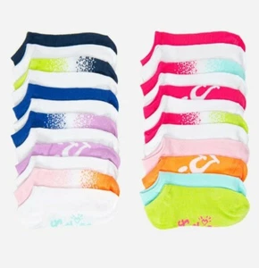 Justice 24pk no show grab & go socks new size 4-10 - Picture 1 of 5