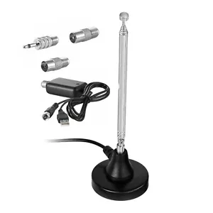 DAB FM Radio Antenna Digital Telescopic Indoor Antenna with Magnetic Base - Picture 1 of 12