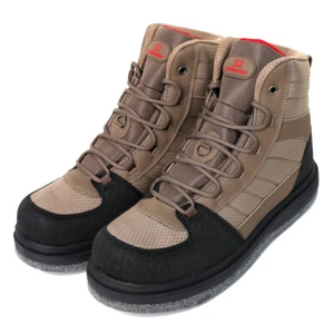 Men's Fishing Wading Boots Felt Sole Anti-Slip Hunting Felt Bottom Waders Shoes - Picture 1 of 12